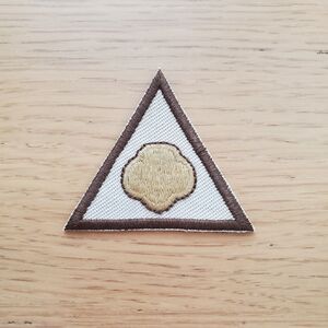 Vintage Y2K Girl Scout Brownie Try-It Cookie Patch